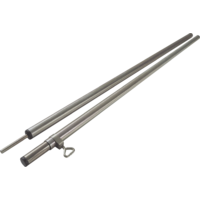 High Peak telescopische tentstok 170 - 255 cm zilver