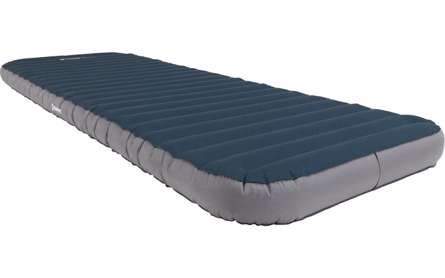 Luchtbed in donkerblauw en grijs