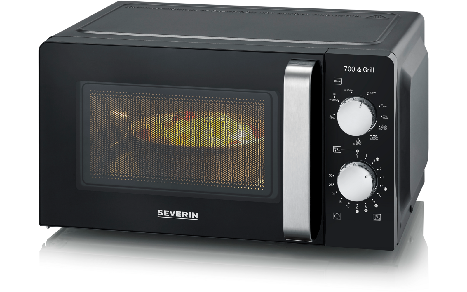 Produktbild Severin MW 7781 Mikrowelle mit Grillfunktion 17 Liter 1