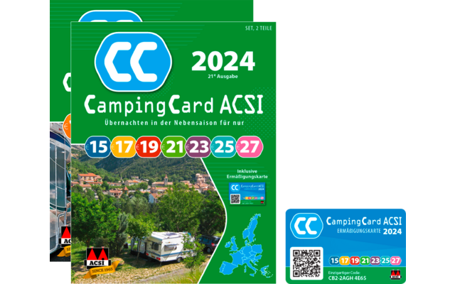 CampingCard ACSI 2024 German