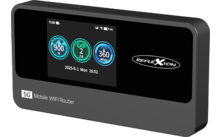 206864 - Reflexion 5G Connect mobiler 5G WLAN Router WiFi 6 mit 4200-mAh-Akku