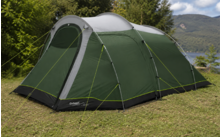 208207 - Tenda a tunnel Outwell Earth 5 Plus per 5 persone verde scuro