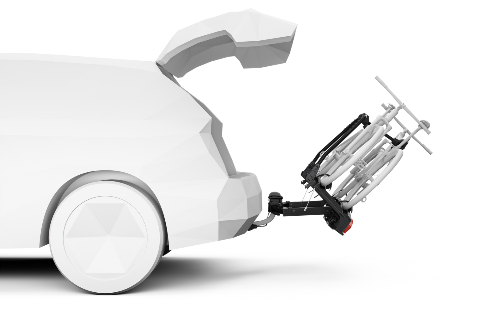 Immagine del prodotto Thule VeloSpace 3 Fahrradtr&auml;ger f&uuml;r Anh&auml;ngerkupplung schwarz f&uuml;r 1