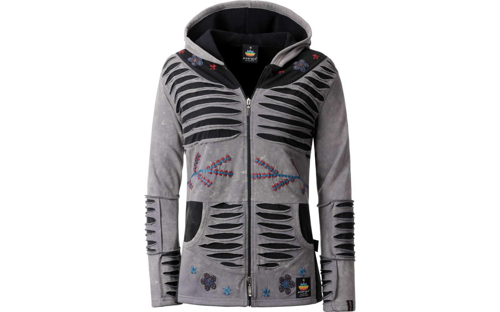 Produktbild Ankerglut Ankerglutsonne Damen Patchwork Jacke 1