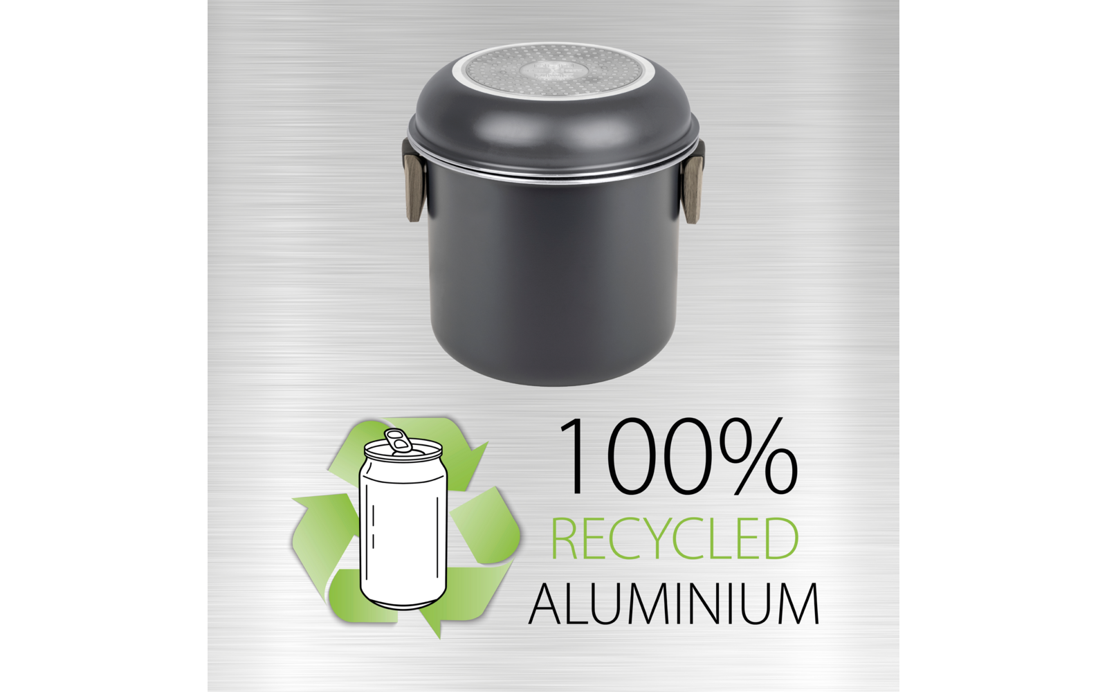 Produktbild Brunner Torralta Spacemaster Kochtopfset Aluminium stapelbar 1