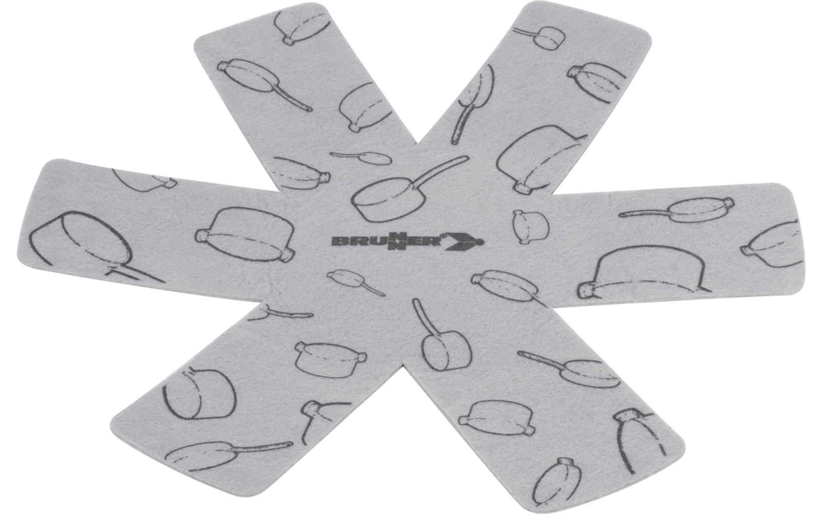 Produktbild Brunner Torralta Spacemaster Kochtopfset Aluminium stapelbar 1