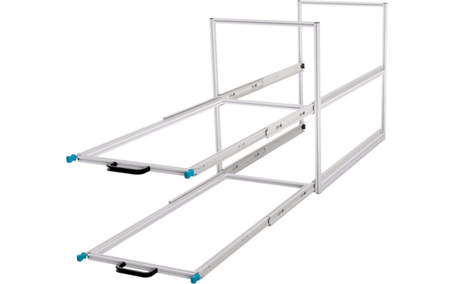 SYS-RACK panel van rear pull-out shelf system 94 x 49 x 65.5 cm