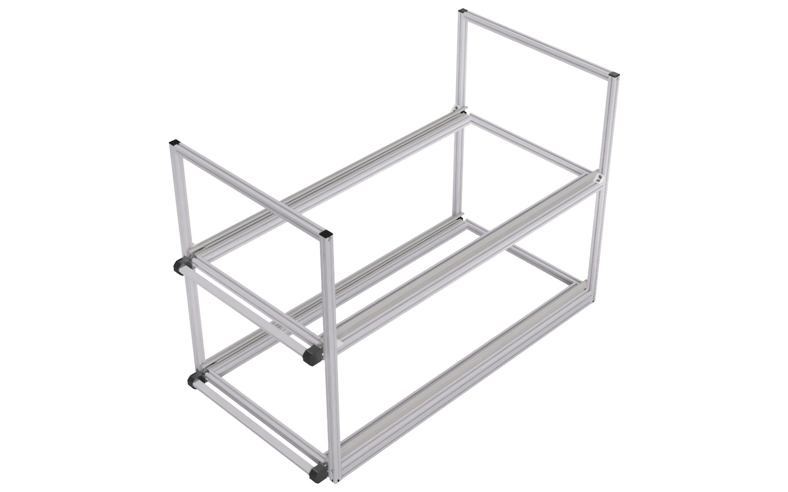 Produktbild SYS-RACK Kastenwagen Heckauszug Regal-System mit 90 cm Teleskopvollausz&uuml;gen 1