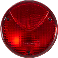 Feu arri&egrave;re halog&egrave;ne avec catadioptre, feu arri&egrave;re et feu stop rond lat&eacute;ral 24/12V Hella