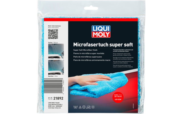 Product afbeelding Liqui Moly Microfasertuch Super Soft 40 x 40 cm 1