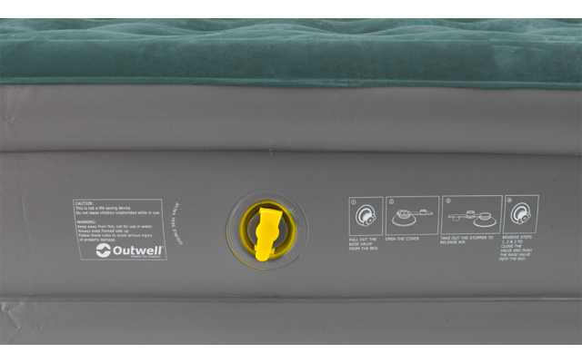 Produktbild Outwell Excellent Luftbett mit Veloursoberfl&auml;che 1