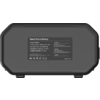 Black rounded-rectangle battery housing with a central label 'Smart Extra Battery', small technical text and certification marks