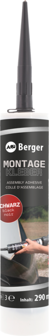 Berger MS 1-2 Montagekleber Kleben & Dichten Schwarz 290 ml