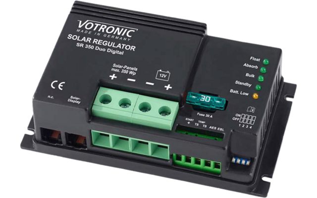 Votronic zonneregelaar SR 350 duo digitaal normaal