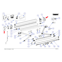 Thule End Caps suitable for Omnistor 5200