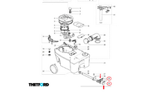 Thetford handvat deksel geschikt voor vuilwatertank C250 - C260