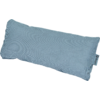Rectangular light blue pillow with fine texture