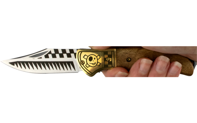 Homeys Tattoo couteau de poche pliable 19,7 cm