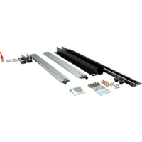 Herraje extra&iacute;ble maletero Volkswagen T5 / T6 / T6.1 sin placa, longitud de extensi&oacute;n 558 mm heckBOXX DIY Starter BusBoxx