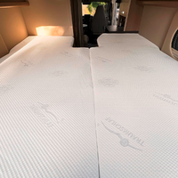 Bettwaren-Shop Traumschlaf Premium gel foam topper suitable for Malibu Van 640 from model year 22/23 / 2-piece set
