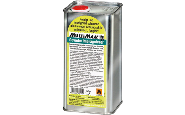 MultiMan Fabric Impregnator 1000 Cleaning and impregnating agent 1 liter