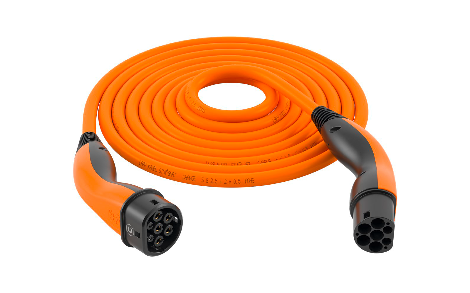 Produktbild Lapp Selbstaufrollendes Ladekabel Typ 2 Mode 3 / 1-phasig 32 A bis 7,4 kW 5 Meter 1
