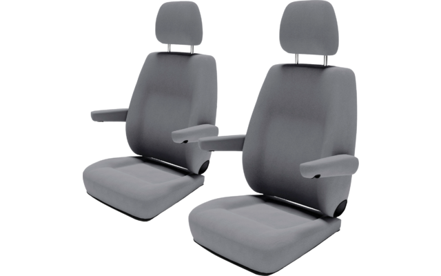 Drive Dressy Housse de siège Set Ford Nugget (à partir de 2019) Housse de siège Set sièges avant