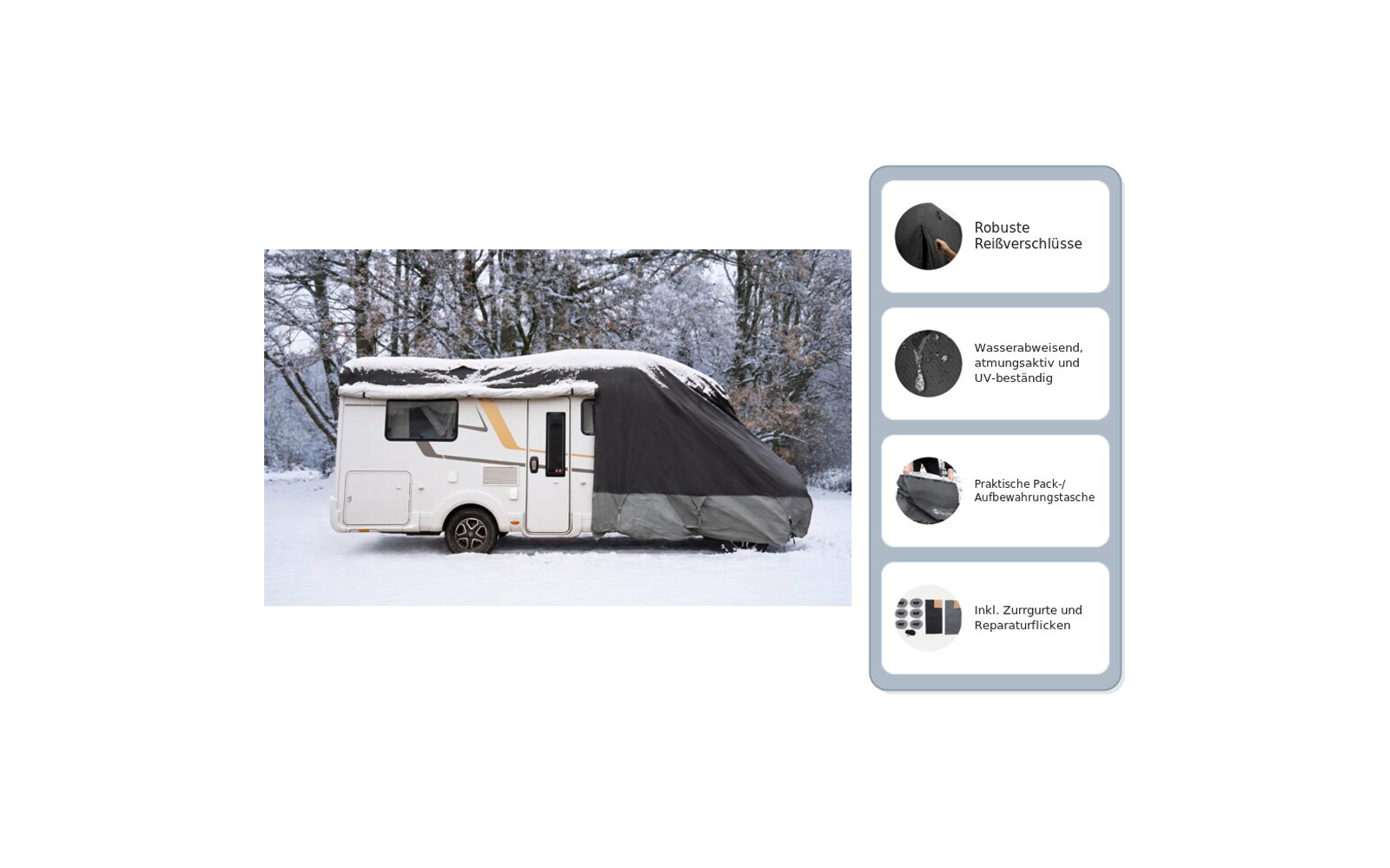 Produktbild Berger StrongProtect Plus Schutzh&uuml;lle f&uuml;r Wohnmobil, Kastenwagen & Van 1