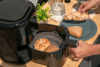 Berger Airfryer Form rund grau