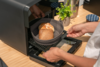 Berger Airfryer Form rund grau