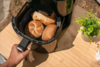 Berger Airfryer Form rund grau