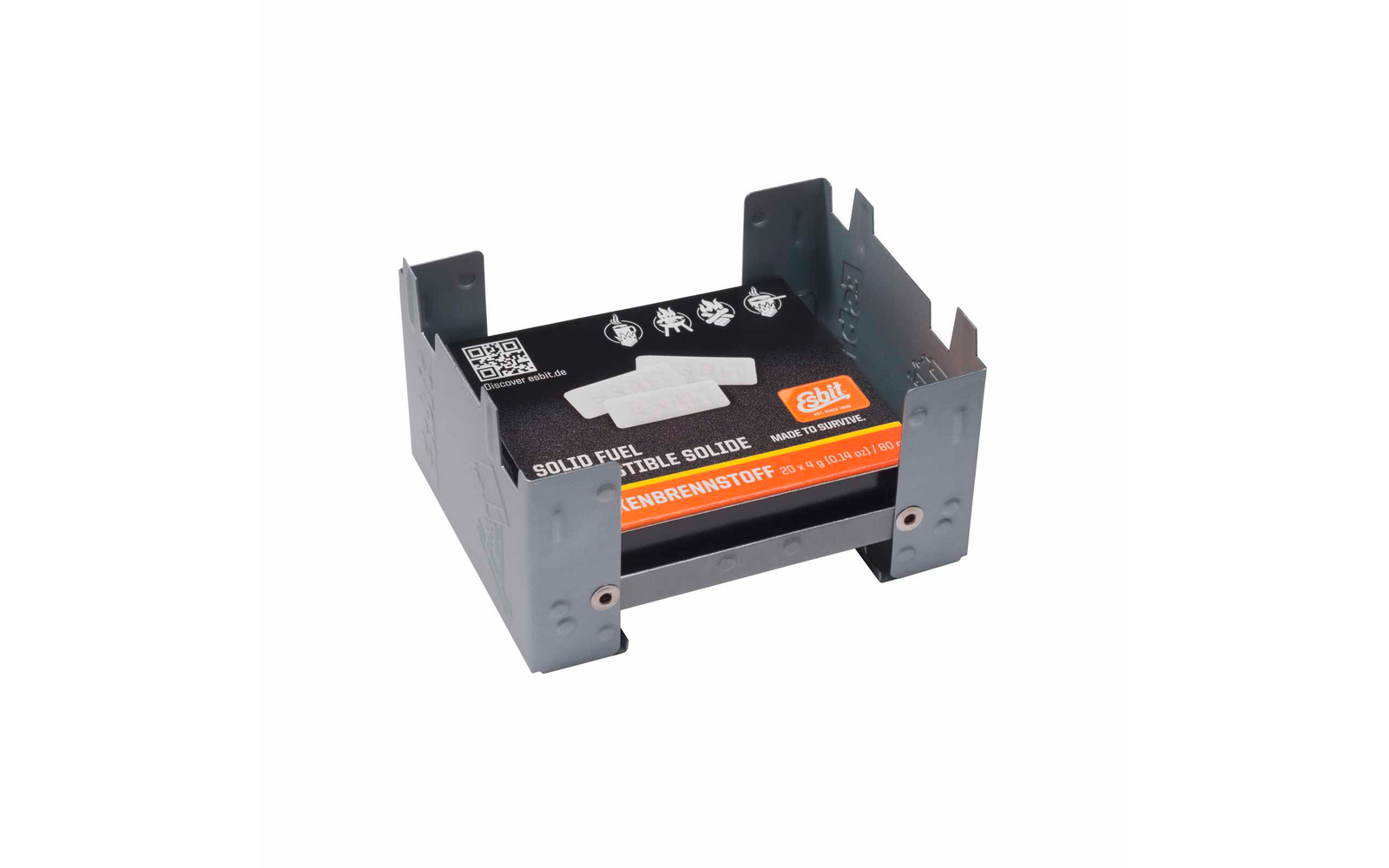 Product image Esbit pocket stove, including dry fuel tablets 1