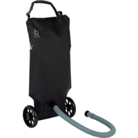R&eacute;servoir d'eaux us&eacute;es pliable Bo-Camp avec roulettes et tuyau, 24 litres 