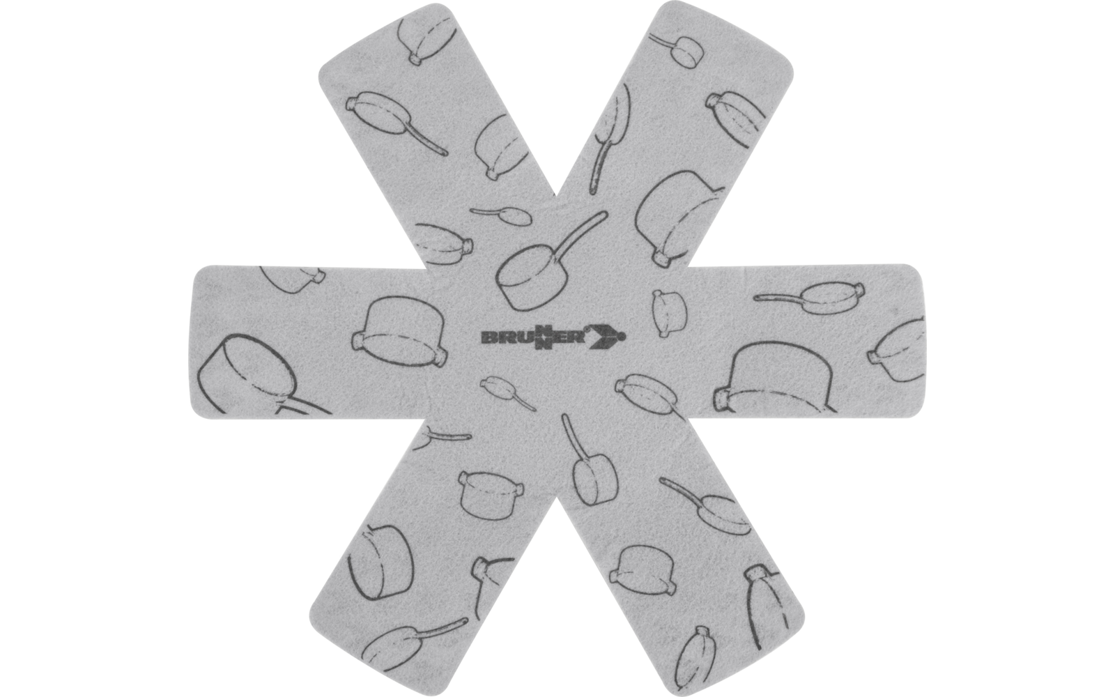 Produktbild Brunner Torralta Square Kochtopfset  6-teilig Aluminium stapelbar und antihaft 1