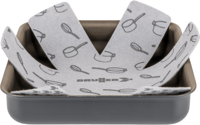 Produktbild Brunner Torralta Square Kochtopfset  6-teilig Aluminium stapelbar und antihaft 1