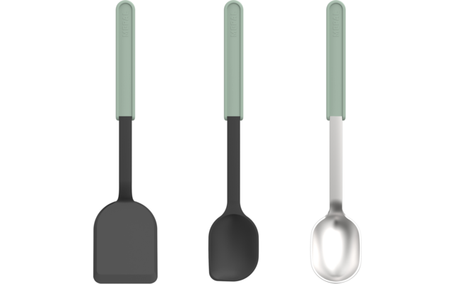 Product image Mepal Chef It Kochset 3-teilig aus Polypropylen mit Pfannenwender, R&uuml;hrl&ouml;ffel und Servierl&ouml;ffel 1