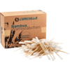 Hisopos de algodón de bambú de Chinchilla sin plástico 200 piezas