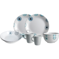 Brunner Tete-a-Tete servies 8-delig deep sea voor 2 personen