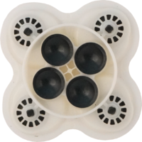 Juego de v&aacute;lvulas Lilie pieza de recambio de 8,5 cm de altura adecuado para LP4121 / LP4142 bomba de agua de diafragma