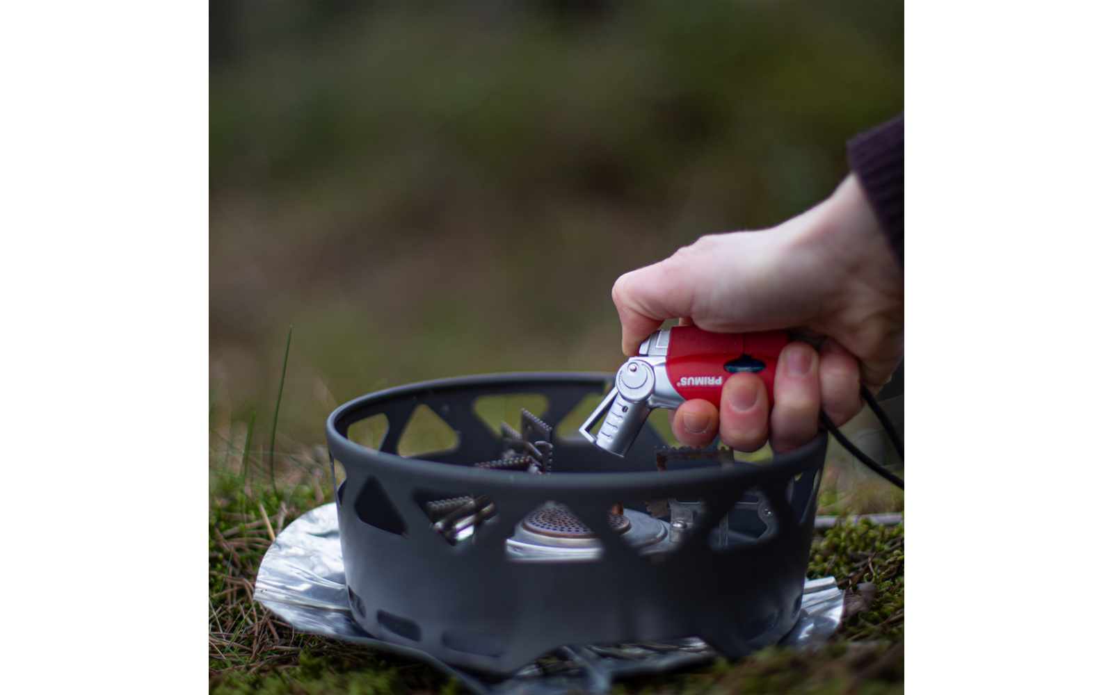 Produktbild Primus PowerLighter III Sturmfeuerzeug mit Spitzbrennerflamme 1300 &deg;C  1