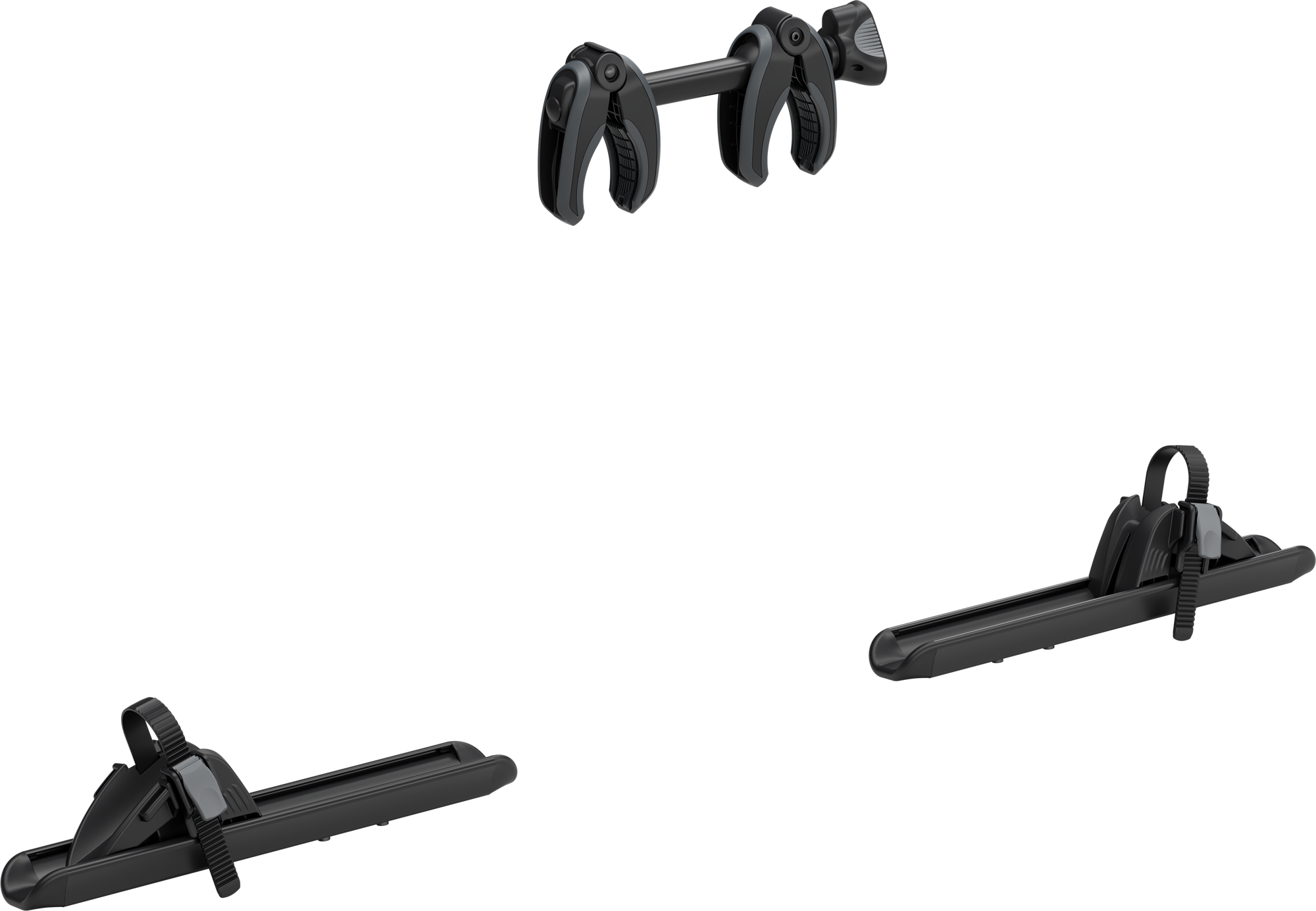 Tcmt Estensione Doppio Ricevitore Per Gancio Trailer - Salita/Discesa 5,1 Cm, Classe III/IV, Capacità 1814 Kg, Nero - 5