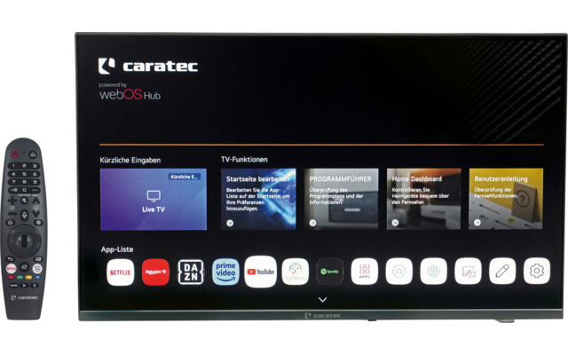 Smart TV LED Caratec Vision CAV242E-S da 60 cm (24") con webOS