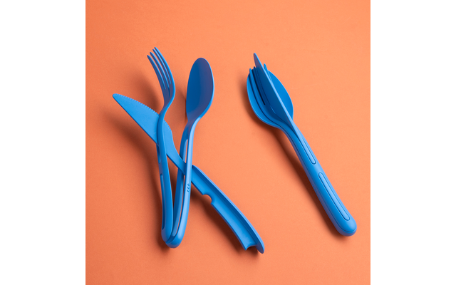 Product afbeelding Koziol Klikk To Go clip bestekset 3-delig 1