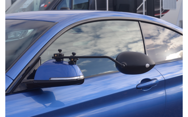Milenco Aero 3 Regular Glass Mirror Twin Clip-on Spiegel voor auto's met lange arm 2 stuks