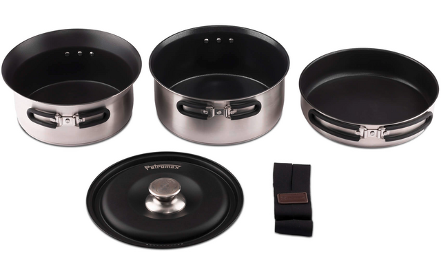 Produktbild Petromax Dimego Kochgeschirr Set Keramikbeschichtung 5-teilig 1