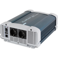 Xenteq PurePower Wechselrichter 12 V DC - 230 V AC 1500 Watt reine Sinuswelle mit App-Funktion