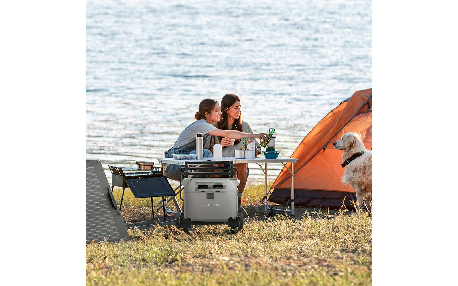 Produktbild EcoFlow Delta 3 Tragbare Powerstation 1 kWh 1.800 W 1