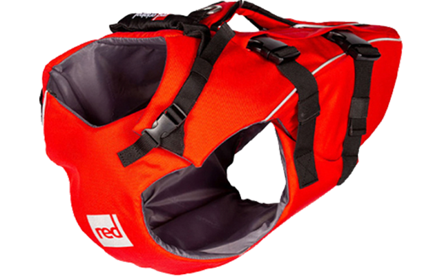 Red Paddle Co Dog PFD buoyancy vest for dogs red S