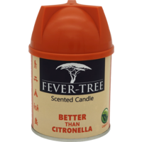 Fever-Tree Duftkerze gegen Fliegen und Stechmücken Lemon & Basil
