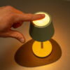 Kleines Produktbild Silwy Magnet-Leuchte Tischleuchte mit Metall-Nano-Gel-Platzset 1